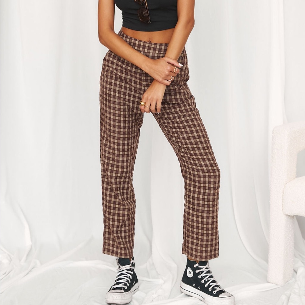 Checkered pants